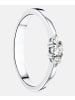 Diamant L'éternel Trilogie-Ring aus 750 Weißgold mit 0.15 Karat Diamant