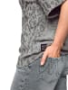 MARC CAIN SPORTS  Langer Pullover mit Leo-Muster in grey