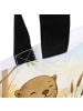 Mr. & Mrs. Panda Beutel Otter Pommes Design mit Spruch in Weiß