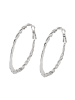 faina Women Hoop Earrings in Silver