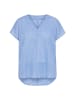 Studio Untold Bluse in jeansblau