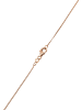 Elli Halskette 925 Sterling Silber Kreis in Rosegold