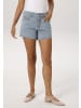 Aniston CASUAL Shorts in blue bleached