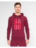 BIDI BADU Protected Leafs Chill Hoody - bordeaux in bordeaux