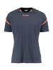Hummel T-Shirt Auth. Charge Kinder in OMBRE BLUE/NASTURIUM