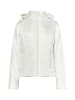 myMo Damen Leicht Wattierte Jacke in Wollweiss