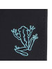 oxmox New Cryptan Geldbörse RFID Schutz 10 cm schwarz-frog 2.0 cyan