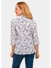 GOLDNER Kurzgröße:  Druckbluse Wunderschöne Bluse mit floralem Druck in cremeweiß
