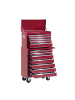 HOMCOM Werkzeugwagen-61,5L x 33B x 113H cm-Rot