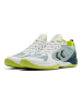 Hummel Hallenschuh Speed Court Innenbereich Erwachsene in WHITE/GREEN/YELLOW