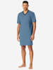 Schiesser Nachthemd Comfort in Blau