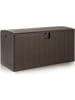 COSTWAY Gartenbox 400 L in Braun