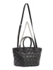 Usha Damen Schultertaschen in Schwarz
