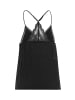 LASCANA Babydolltop in schwarz