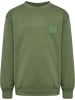 Hummel Kinder Sweatshirt "Clean Sweatshirt" in Grün