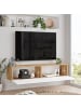 en.casa Fernsehtisch Lapinlahti in Beige Weiß (B)140cm