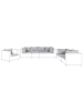 Beliani Kissenbezug MAESTRO II in Grau - (W) 55 x (H) 9 x (L) 40 cm