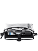 BACCINI Leder-Laptoptasche 15" Leder Businesstasche Unisex LEANDRO in schwarz