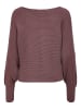 ONLY Strickpullover in Rose Brown