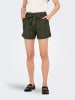 ONLY Lässige Shorts in Forest Night