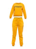 Tom Barron Trainingsanzug Tom Barron Tracksuit With Fashion Print in gelb