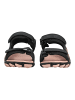 DOCKERS Sandalen Schwarz/Rosa