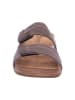 Fischer Markenschuh Pantolette in braun
