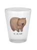 Mr. & Mrs. Panda Schnapsglas Wombat ohne Spruch in Transparent