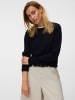 Vero Moda Strickpullover in Black