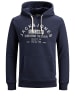 Jack and Jones Herren Hoody in Schwarz