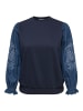 ONLY Carmakoma Sweatshirt in Night Sky