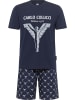 Carlo Colucci Pyjama Dalpan in Navy