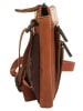 SPIKES & SPARROW Umhängetasche echt Leder in cognac