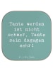 Mr. & Mrs. Panda Glasuntersetzer Spruch Tolle Tante mit Spruch in Meeresbrise