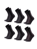 DANISH ENDURANCE Socken Bamboo Business in black/bordeaux/grey