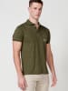 KOROSHI Polo-shirt mit kurzen Ã¤rmeln. in khaki