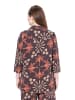Ulla Popken Sweatjacke in kupferbraun