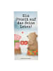 Mr. & Mrs. Panda Frotteetuch Glühschwein Sause Design mit Spruch in Eisblau