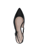 Caprice Slingpumps in black nappa
