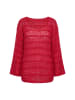 Angel of Style Pullover in neon rot