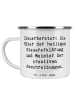 Mr. & Mrs. Panda Kaffeebecher Spruch Steuerberater Helden mit Sp... in Weiß