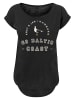 F4NT4STIC Long Cut T-Shirt Möwe Knut & Jan Hamburg in schwarz