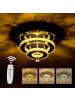 Tphecda Deckenlampe LED 3-stöckig rund dimmbar ⌀30 cm