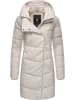 ragwear Wintermantel Pavla Coat in Ecru