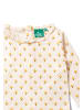 Little Green Radicals Bluse mit Kragen in Creme
