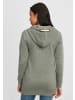 Oxmo Kapuzensweatjacke OXVicky Straight Sweat Zip-Hoodie in Grün
