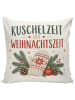 Mr. & Mrs. Panda Kissen 40 x 40 Weihnachtskissen Skandinavisch D... in Weiß
