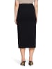 Betty Barclay Strickrock mit Seitenschlitzen in Schwarz