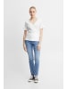 ICHI IHOreta slim fit in Cloud Dancer