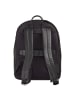 DuDu Casablanca Daypack Leder 40 cm Laptopfach black